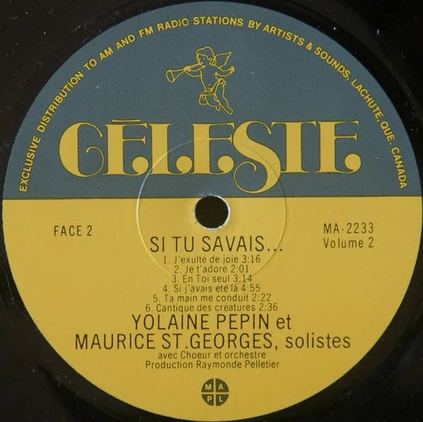 Yolaine Pépin et Maurice St.Georges : Si Tu Savais... (LP, Album)