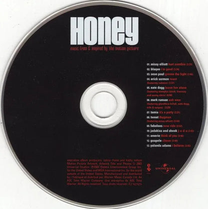 Various : Honey (Music From & Inspired By The Motion Picture) (CD, Comp, Club)