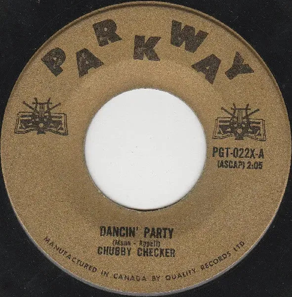 Chubby Checker : Dancin' Party / Gotta Get Myself Together (7", Single, RE)