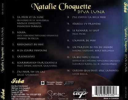 Natalie Choquette : Diva Luna (CD, Album)