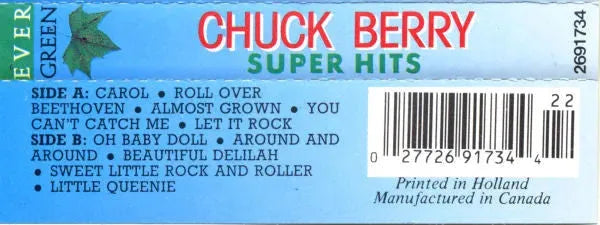 Chuck Berry : Super Hits (Cass, Comp)