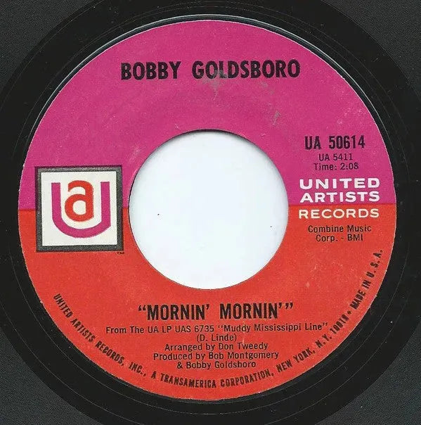 Bobby Goldsboro : Mornin' Mornin' / Requiem (7", Single)