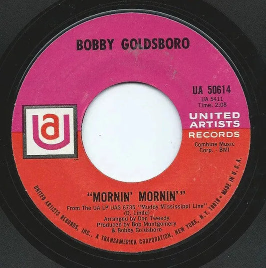 Bobby Goldsboro : Mornin' Mornin' / Requiem (7", Single)