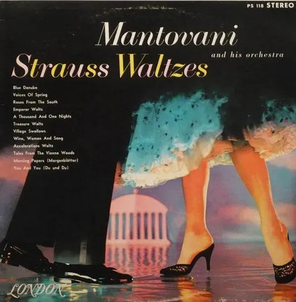 Johann Strauss Jr. / Mantovani And His Orchestra : Strauss Waltzes (LP, Album)