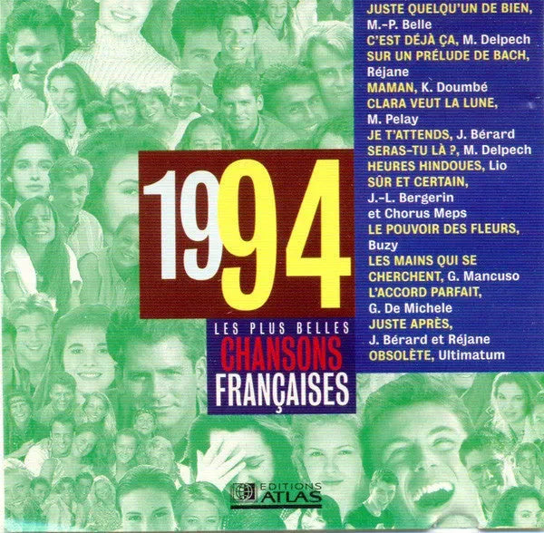 Various : Les Plus Belles Chansons Françaises - 1994 (CD, Comp)