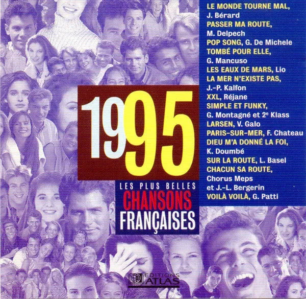 Various : Les Plus Belles Chansons Françaises - 1995 (CD, Comp)