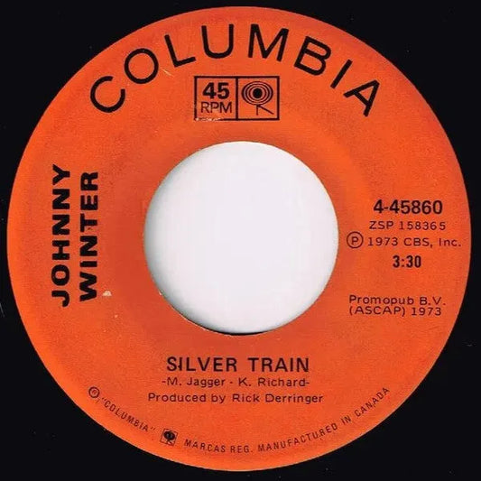 Johnny Winter : Silver Train / Rock & Roll (7", Single)