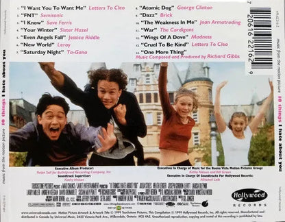 Various : 10 Things I Hate About You (Music From The Motion Picture) (CD, Comp)