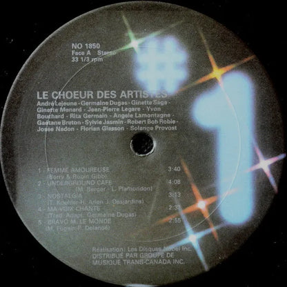 Le Choeur Des Artistes : Le Choeur Des Artistes (LP, Album)