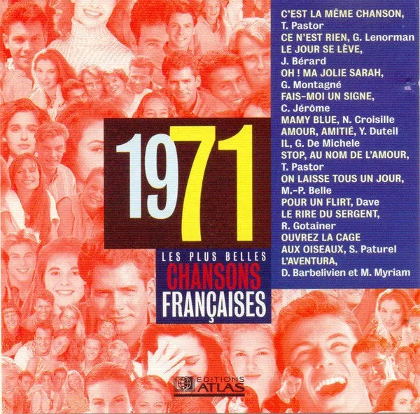 Various : Les Plus Belles Chansons Françaises (1971) (CD, Comp)