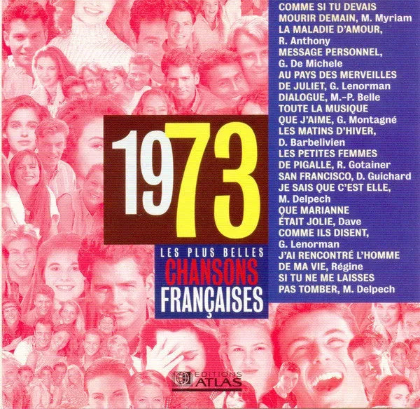 Various : Les Plus Belles Chansons Françaises (1973) (CD, Comp)