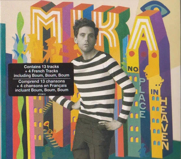 MIKA (8) : No Place In Heaven (CD, Album, Dlx, Dig)