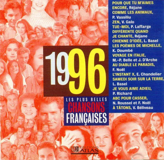 Various : Les Plus Belles Chansons Françaises - 1996 (CD, Comp)