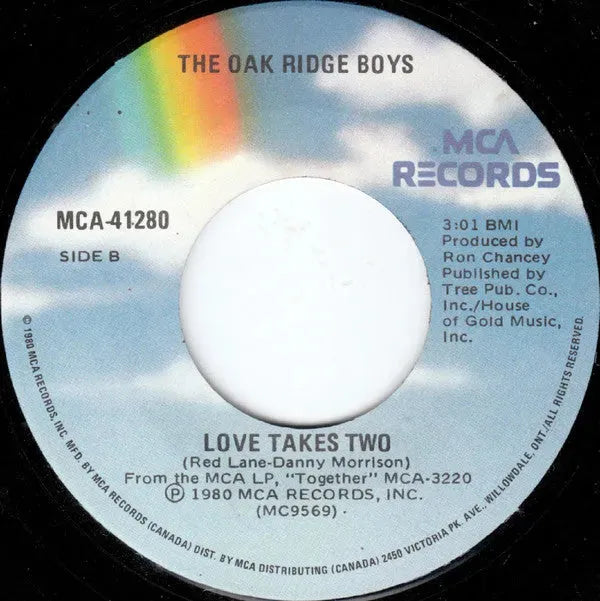 The Oak Ridge Boys : Heart Of Mine (7", Single)