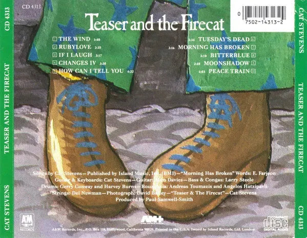 Cat Stevens : Teaser And The Firecat (CD, Album, RE, RM)