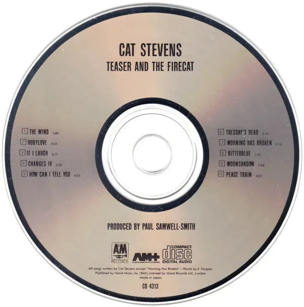 Cat Stevens : Teaser And The Firecat (CD, Album, RE, RM)