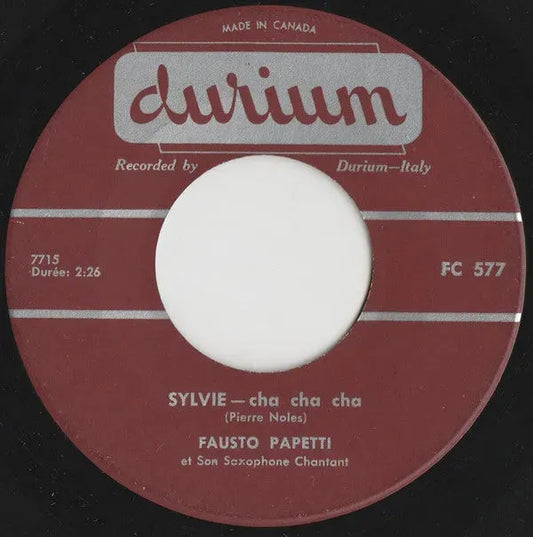 Fausto Papetti : Sylvie (7")