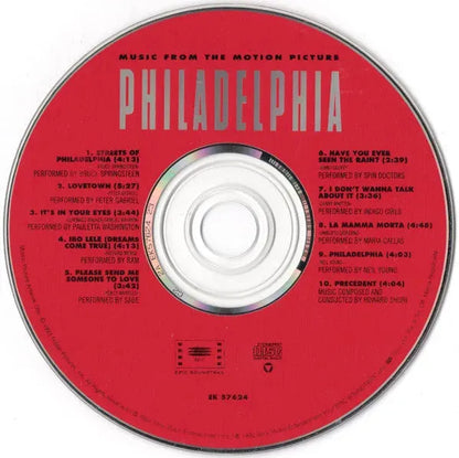 Various : Philadelphia (Music From The Motion Picture) (CD, Comp)