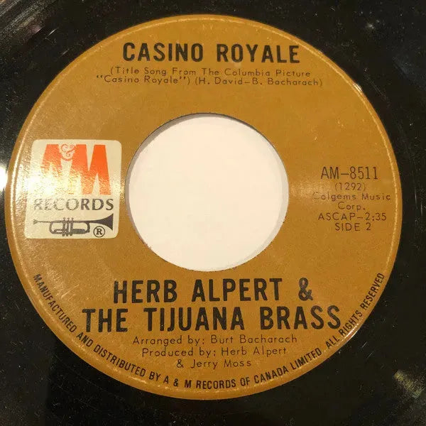 Herb Alpert & The Tijuana Brass : The Happening (7", Single)