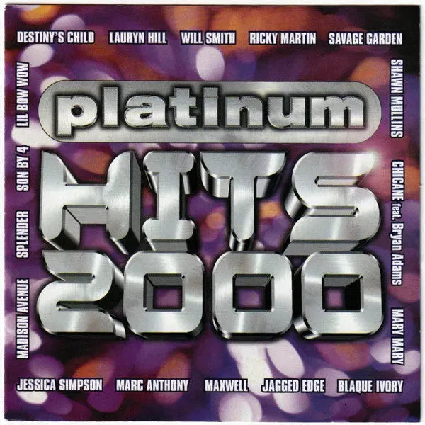 Various : Platinum Hits 2000 (CD, Comp, Club)