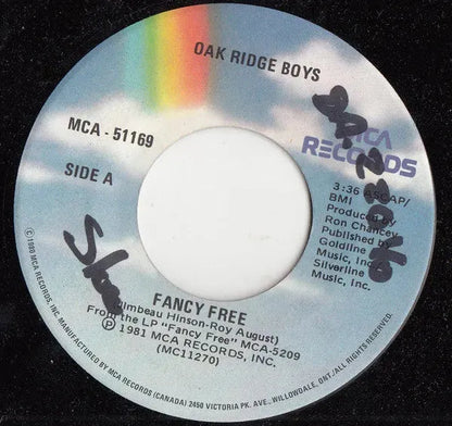 The Oak Ridge Boys : Fancy Free / How Long Has It Been (7")