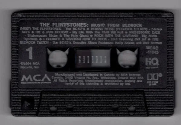 Various : The Flintstones - Music From Bedrock (Cass, Album)