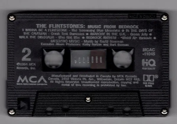 Various : The Flintstones - Music From Bedrock (Cass, Album)