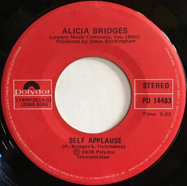 Alicia Bridges : I Love The Nightlife (Disco 'Round) (7", Single)