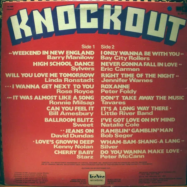 Various : Knockout Round ll (LP, Comp)