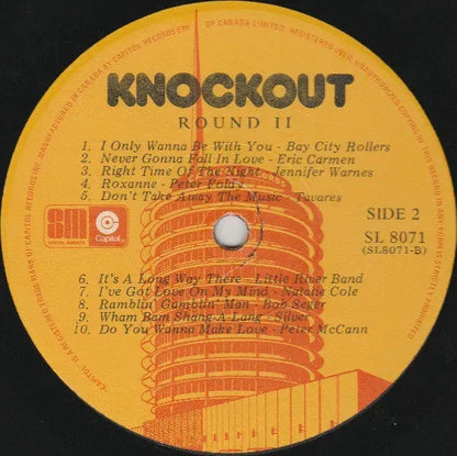 Various : Knockout Round ll (LP, Comp)