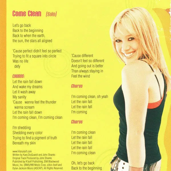 Hilary Duff : Original Instrumental Tracks (CD, Comp)