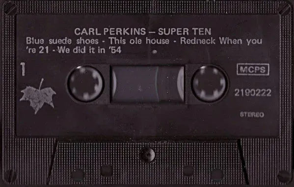 Carl Perkins : Super Ten (Cass, Comp)