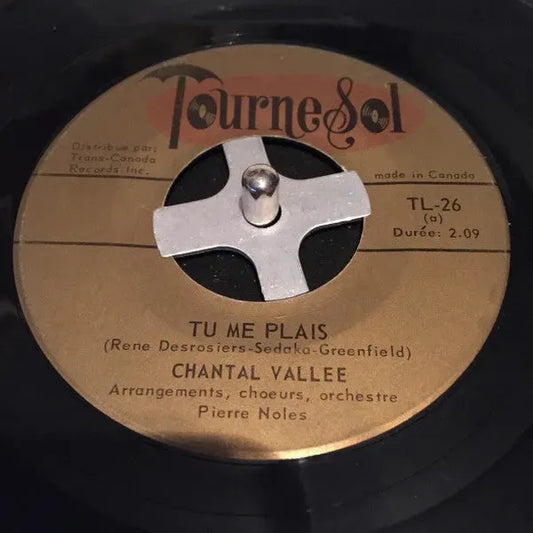 Chantal Vallée : Tu Me Plais (7", Single)