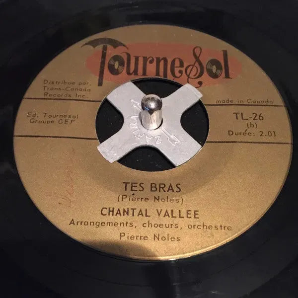 Chantal Vallée : Tu Me Plais (7", Single)