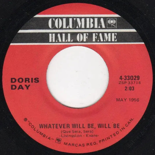 Doris Day : Whatever Will Be, Will Be (7")