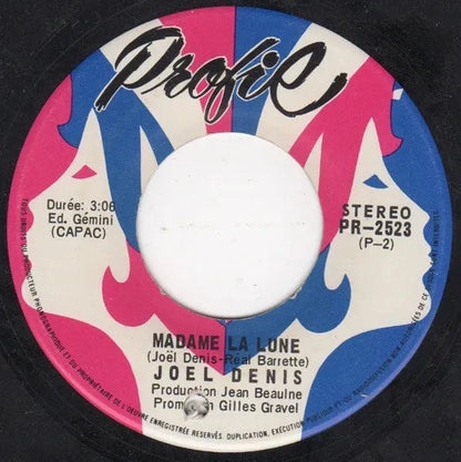 Joël Denis : Wow Wow Wow (7")