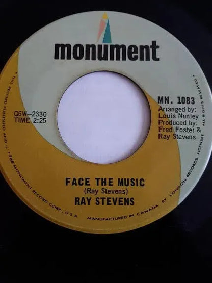 Ray Stevens : Mr. Businessman / Face The Music (7", Single)