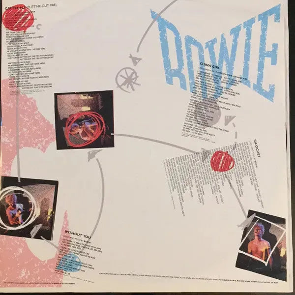 David Bowie : Let's Dance (LP, Album, Club)