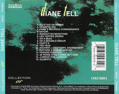 Diane Tell : Diane Tell (CD, Comp, Club)