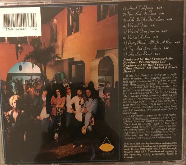 Eagles : Hotel California (CD, Album, Club, RE, RP)