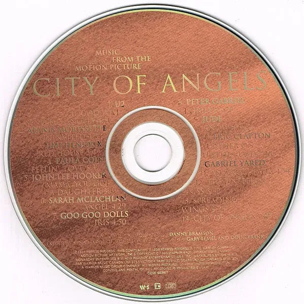 Various : City Of Angels (Music From The Motion Picture) (CD, Comp)