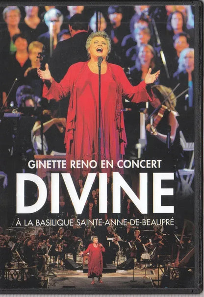 Ginette Reno : Divine - Ginette Reno En Concert À La Basilique Sainte-Anne-De-Beaupré (DVD-V, NTSC)