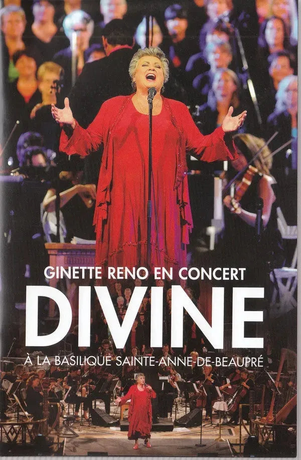 Ginette Reno : Divine - Ginette Reno En Concert À La Basilique Sainte-Anne-De-Beaupré (DVD-V, NTSC)