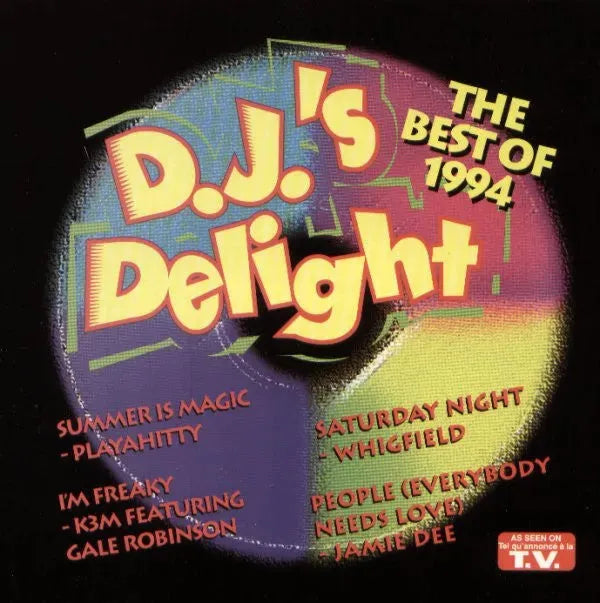 Various : D.J.'s Delight - The Best Of 1994 (CD, Comp, Mixed)