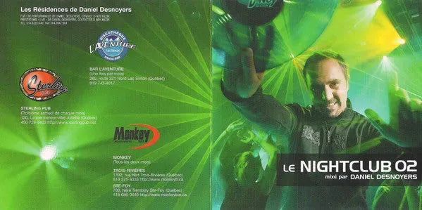 Daniel Desnoyers : Le Nightclub 02 (CD, Mixed)