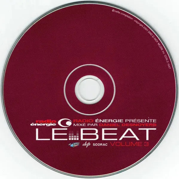 Daniel Desnoyers : Le Beat Volume 3 (CD, Mixed)