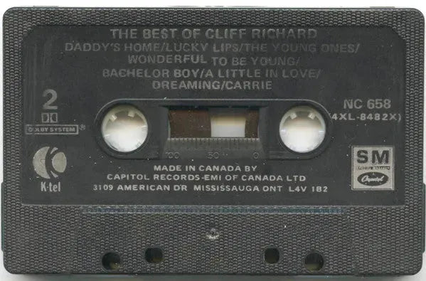 Cliff Richard : The Best Of Cliff Richard (Cass, Comp)