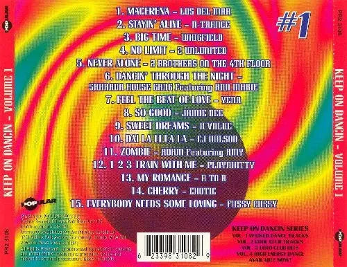 Various : Keep On Dancin ∙ Vol. 1 ∙ Wicked Dance Tracks (CD, Comp)