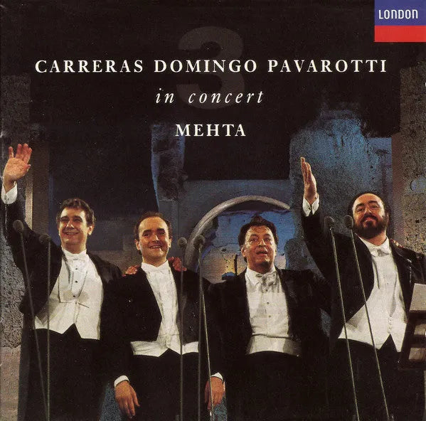 Carreras*, Domingo*, Pavarotti*, Mehta* : In Concert (CD, Album)