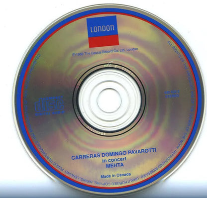 Carreras*, Domingo*, Pavarotti*, Mehta* : In Concert (CD, Album)